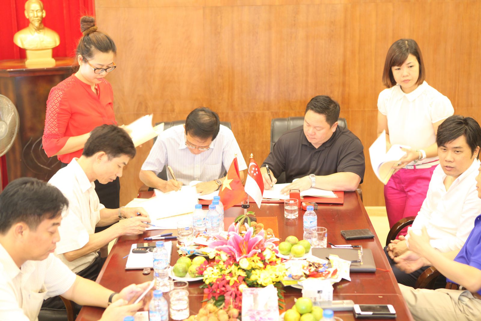 Lễ ký hợp đồng hợp tác đầu tư dự án Phú Hữu - Nhơn Trạch